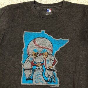 Minnesota Twins MLB Vintage '61-'75 Logo Graphic Tee